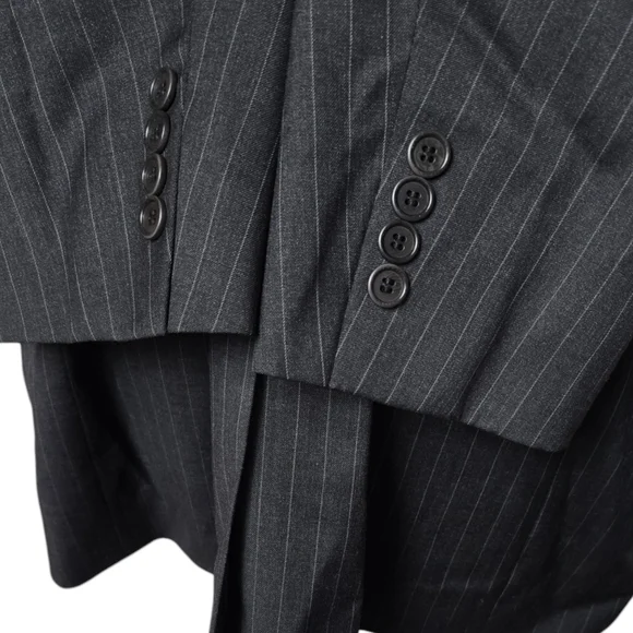 Brooks Brothers Pinstripe Wool Blazer 45R